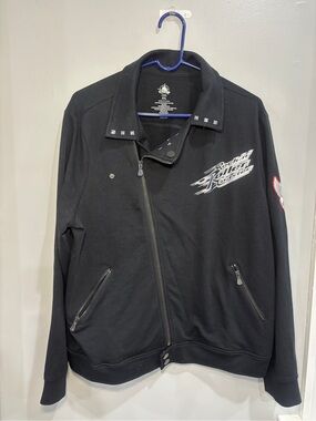 Disney Parks Hollywood Studios Rock ‘n’ Roller Coaster Studded Jacket XXL